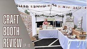 Craft Fair BOOTH REVIEW - Ep. 11 - Vendor Booth Display Ideas