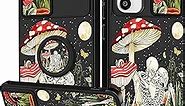 Funermei (2in1 for Samsung Galaxy A54 5G Phone Case for Cute Skull Skeleton Cover Goth Horror Scary Spooky Funny Cool Design with Camera Cover and Ring Stand Funda for Samsung A54 5G Case