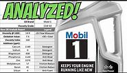 15W-50 MOBIL1 Reviewed By A Certified Lubrication Specialist