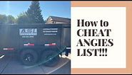Angie’s List / Home Advisor….watch this FIRST before signing up!!!