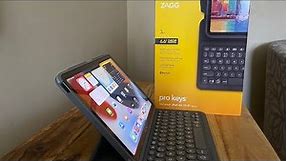 Zagg Pro Keys keyboard case- iPad Air 4/5 quick review
