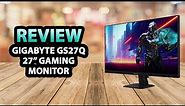 Gigabyte GS27Q 27 Inch 165Hz 1440P Gaming Monitor ✅ Review