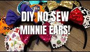 How To Disney: DIY No Sew Minnie Mouse Ears!