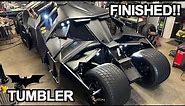 Batman Tumbler Tribute PART 4: ALL FINISHED *Final Assembly*