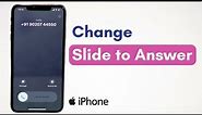 How to Change "Slide to Answer" to "Accept OR Decline" on iPhone Call