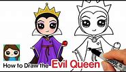 How to Draw the Evil Queen | Disney Snow White