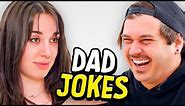 Dad Jokes | Don't laugh Challenge | Abby vs Matt 2 | Raise Your Spirits