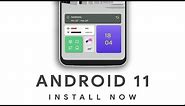 install Android 11 R - All Phones