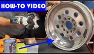 How to Polish Dull Aluminum Wheels to a Mirror Finish in SECONDS using Flitz Metal Polish