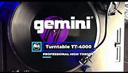 Gemini TT-4000 Turntable. Unboxing and Testing