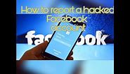 How to report a hacked Facebook account