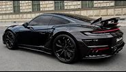2023 Porsche 911 Turbo S - Full Black/Blue Carbon 911 by TopCar Design