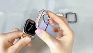 Bling apple watch case