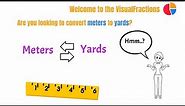 Convert Meters to Yards | Step-by-Step Tutorial #meters #meterstoyards #unitconversion #yards