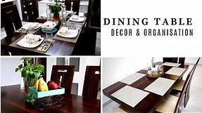 Dining Table Decor And Organization Ideas - Simplify Your Space