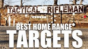 Best Targets For A Home Range | How To Build a Range | Tactical Rifleman