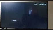 JVC Smart TV Black Screen