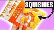 DIY CANDY CORN SQUISHY!! WITH PACKAGING! | Kawaii Halloween #4