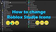 How To Change Roblox Studio Icons
