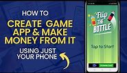 Create a Game App and Make Money from It for Free!// AppCreator24 tutorial 2023