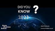 DID YOU KNOW 2023