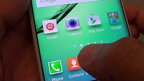 Samsung Galaxy S6 Edge: How to Set Default Home Screen Page