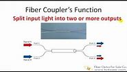 Fiber Optic Coupler Types and How to Make Couplers