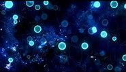 Blue Particles and Textures Background video | Footage | Screensaver