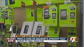 Pros and cons of Walmart's Straight Talk plans