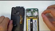 Motorola E6 Play disassembly LCD replacement