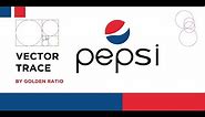 logo design golden ratio । Pepsi logo design by golden ratio #scholar_It