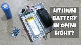 Replace lead-acid battery with Lithium
