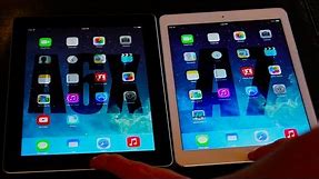 iPad Air VS. iPad 4 (A7 vs A6X) - Any Difference?