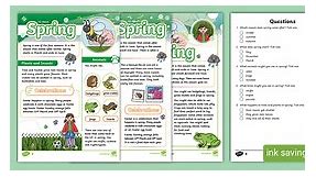 KS1 Spring Differentiated Reading Comprehension