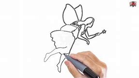 How to Draw a Fairy Easy Step By Step Drawing Tutorials – UCIDraw