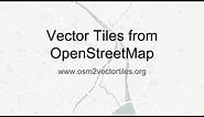 Vector Tiles from OpenStreetMap