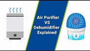Air Purifier VS Dehumidifier (Difference Between Air Purifier and Dehumidifier)