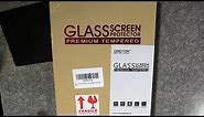 Explosion-Proof Tempered Glass Screen Protector for Amazon Fire - Unboxing and Installation