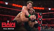 FULL MATCH - Finn Bálor vs. John Cena vs. Drew McIntyre vs. Baron Corbin: Raw, January 14, 2019