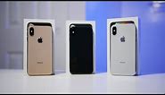 iPhone XS Color Comparison - Gold VS. Space Gray VS. Silver iPhone XS Color Comparison!