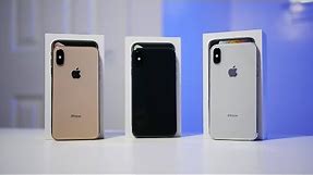iPhone XS Color Comparison - Gold VS. Space Gray VS. Silver iPhone XS Color Comparison!