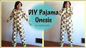 DIY Pajama Onesie!