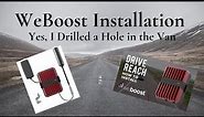 WeBoost Drive Reach Cell Booster Installed on my 2020 Winnebago 59GL