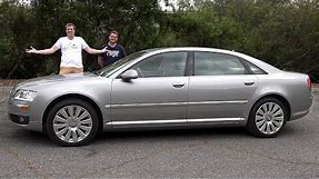 The 2005 Audi A8L W12 Is Ultra Luxury For Under $30,000