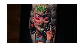 Tattoo Page - Dope Rick and Morty piece 🔥 >Done by...