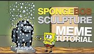Spongebob Sculpture Meme Tutorial (After Effects, Photoshop)