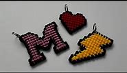 Plastic Canvas Keychains | Easy cross stitch designs with plastic canvas!