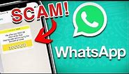 Top 5 WhatsApp SCAMS In 2024