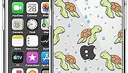 ZIYE Compatible with iPod Touch 7th Generation Case,iPod Touch 6 5 Case Clear,Shockproof Protective Case for iPod Touch 5/iPod Touch 6/iPod Touch 7 Case Turtle