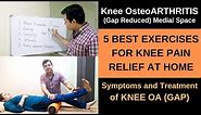 5 Knee Pain Physiotherapy Exercises, Knee Osteoarthritis, Knee Pain Relief Treatment, KNEE OA